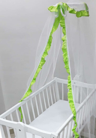 Κουνουπιέρα Λίκνου με Καπάκι 250x100cm Beboulino Lime 70813000017