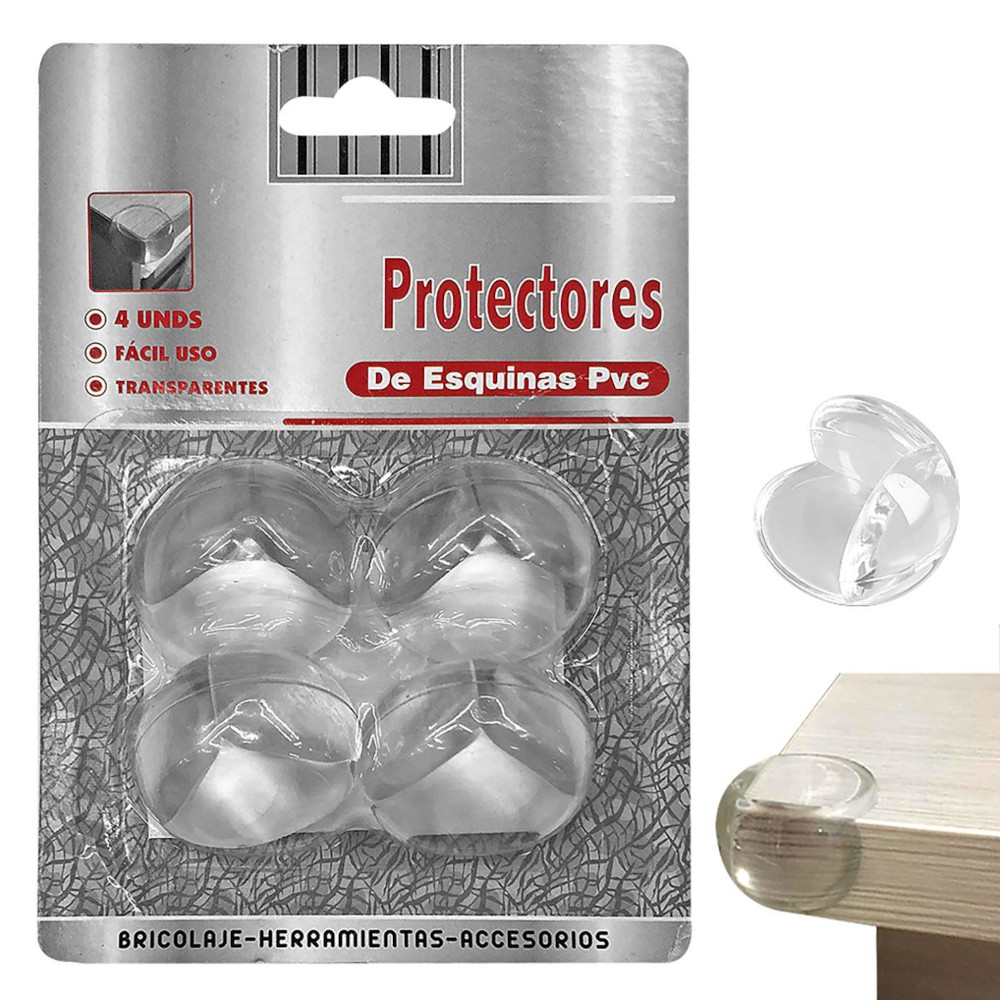 Προστατευτικά για Γωνίες 4τμχ Διαφανείς ToyMarkt 81-736
