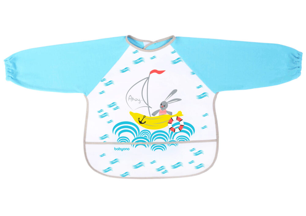 Σαλιάρα Μακρυμάνικη Sea Babyono Blue BN837