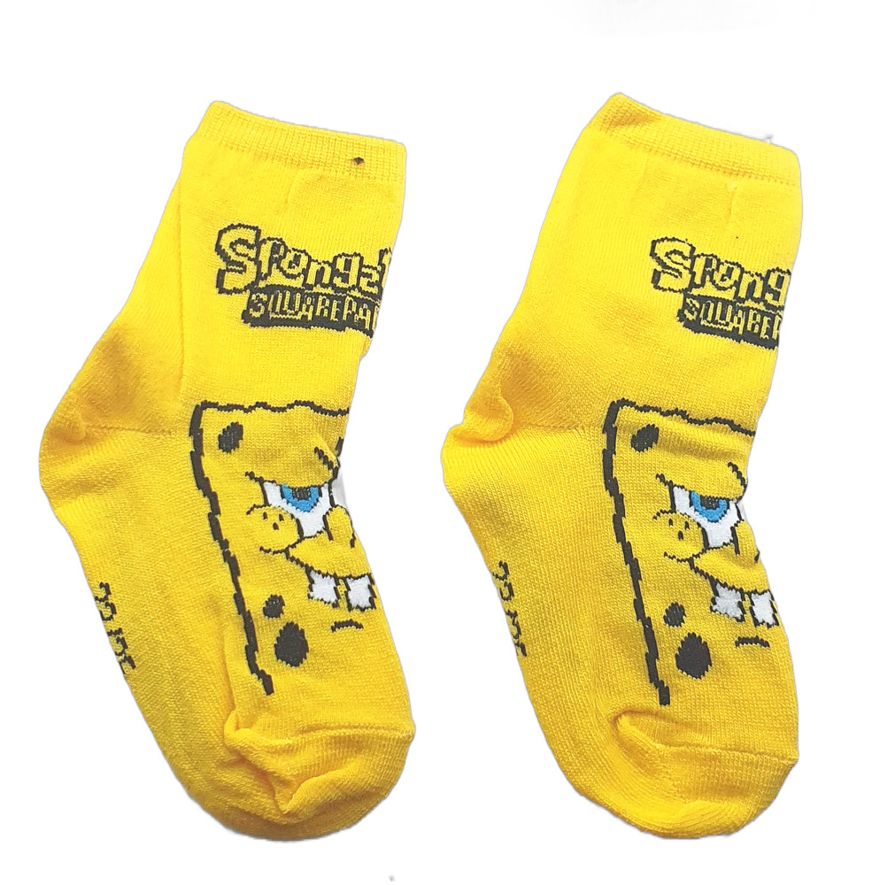 Παιδικές κάλτσες Sponge Bob Yellow