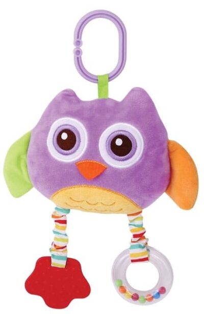 Λούτρινο Παιχνίδι με Καθρεφτάκι Owl Lorelli Purple 10191240001