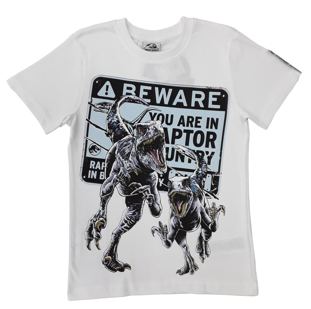Μπλουζάκι T-shirt Jurassic World White 80102080011