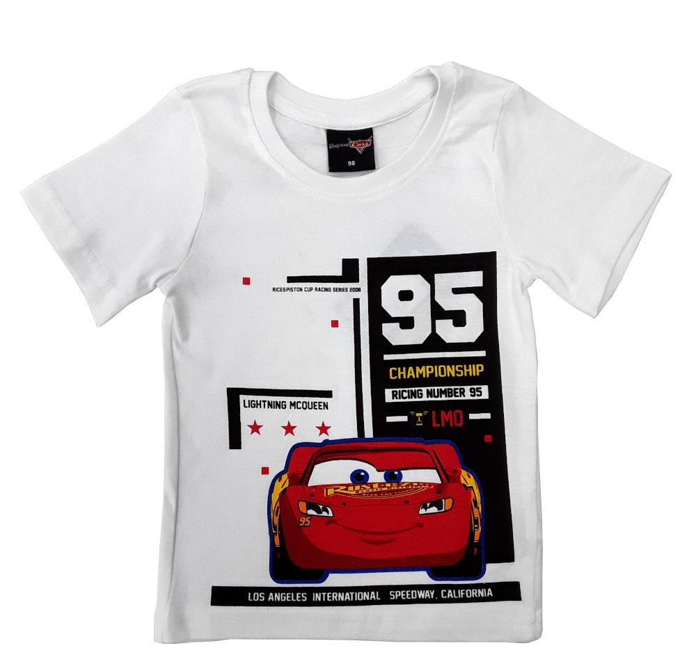 Μπλουζάκι T-shirt Cars 95 White 80102090011