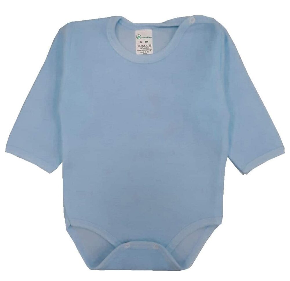 Κορμάκι Μακρυμάνικο Βελουτέ 62cm Beboulino Blue 80207200001
