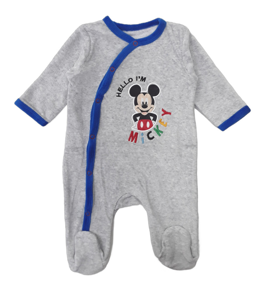 Βρεφικό Φορμάκι Ολόσωμο Mickey Grey 8030241