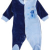 Φορμάκι Μακρυμάνικο Βελουτέ Elephant Dark Blue Pretty Baby 80305190001