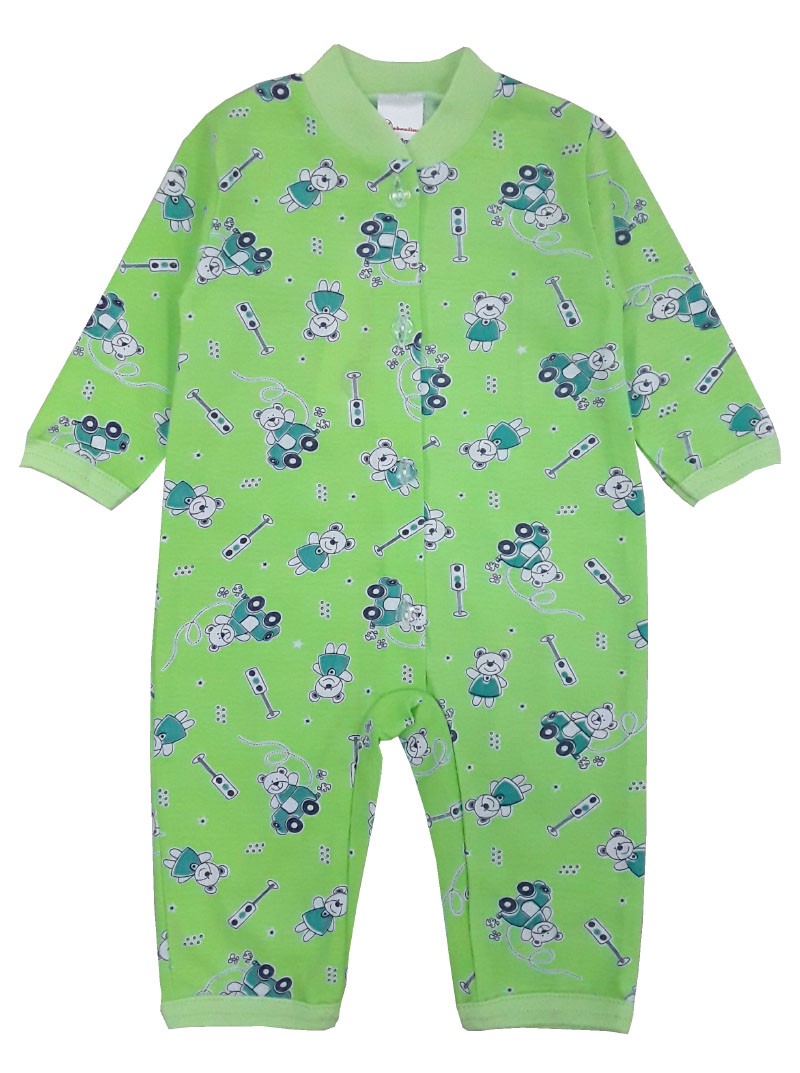Πιτζαμάκι Φορμάκι Baby Bear Beboulino Green 80307480002