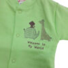 Βρεφικό Σετ Welcome to My World Beboulino Green 80509150002 - Image 2