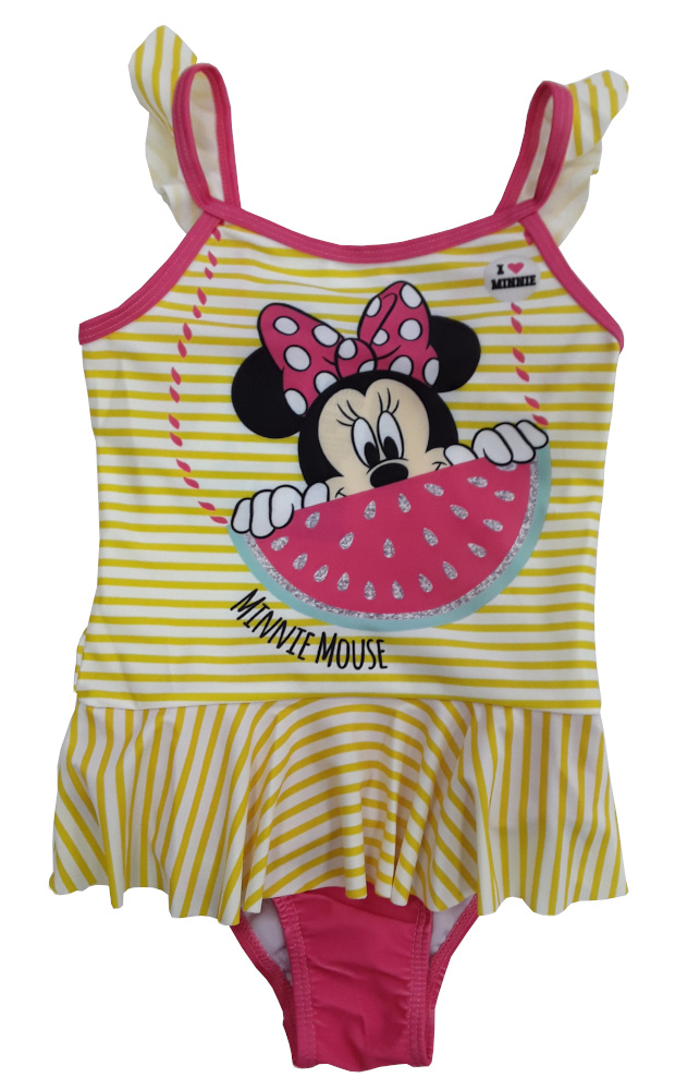 Ολόσωμο Μαγιό για Κορίτσι Minnie Yellow Pink 8080166