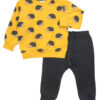 Σετ Φόρμα Φούτερ Mustard Allover Blue Funky 123-817100