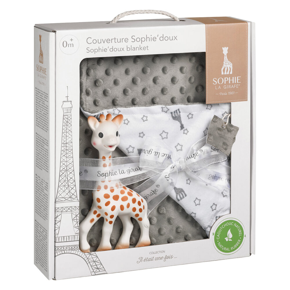 Sophie La Girafe Σετ Σόφι και Υπερ-απαλή Κουβερτούλα S850740