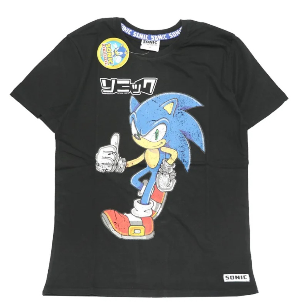 Μπλούζα Ανδρική T-Shirt Sonic Black 87002260006