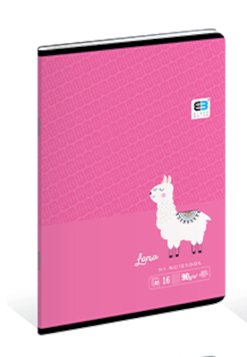 Σημειωματάριο A5 Pink Lama 5902277297402