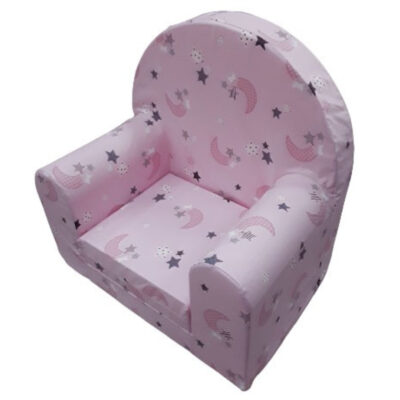 Πολυθρόνα Παιδική Beboulino Pink Moon Stars 10401301728