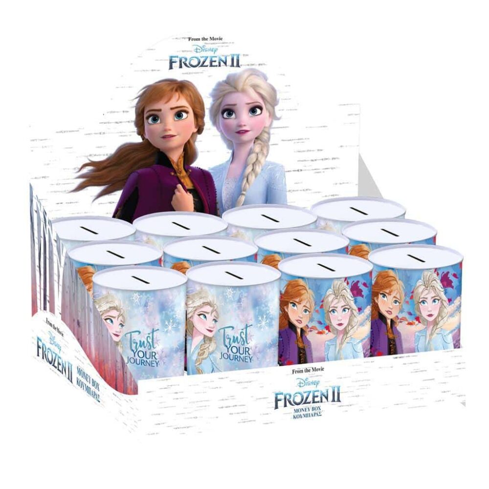 Κουμπαράς Μεταλλικός Disney Frozen 2 Anna Elsa Διακάκης 000562474 - Image 2