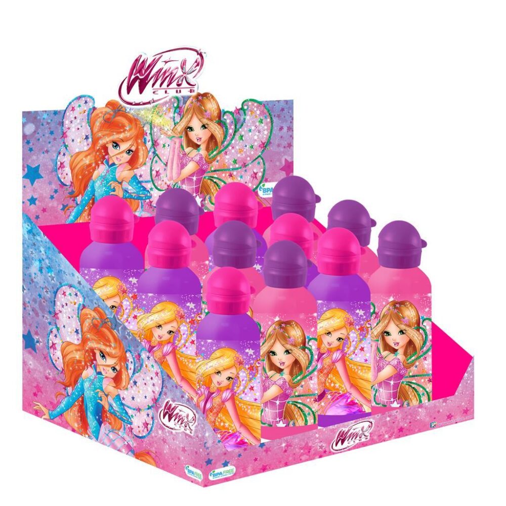 Παγούρι Αλουμινίου 500ml Winx Διακάκης Purple 000502265 - Image 2