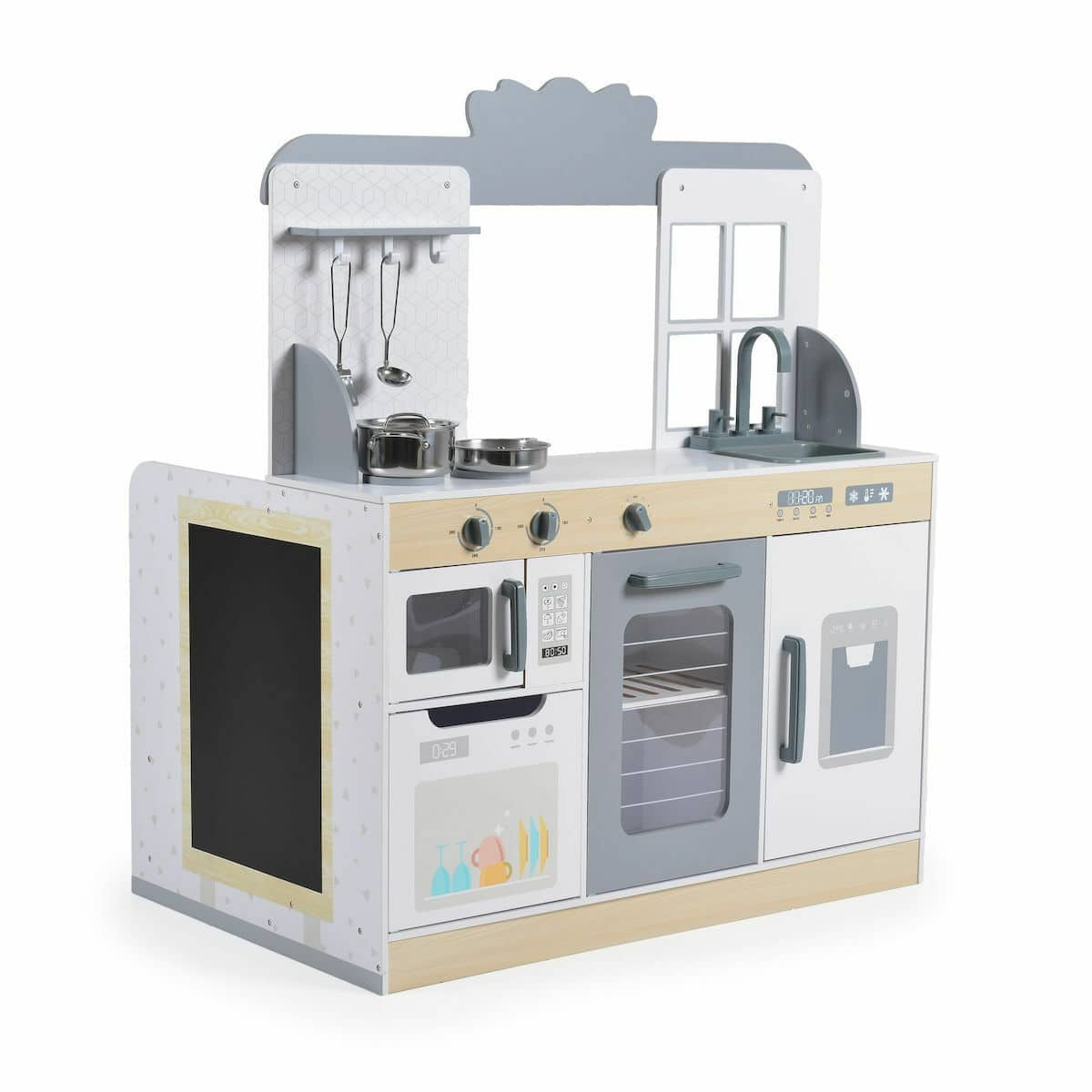 Κουζίνα και Εστιατόριο Ξύλινη Moni Ecotoys 7261 3800146222789