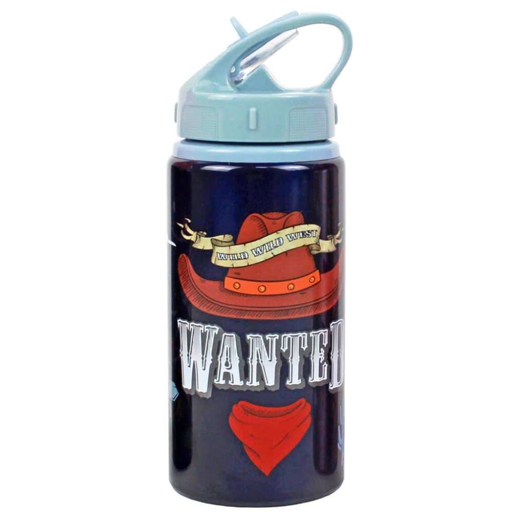 Παγούρι Αλουμινίου 500 ml με Καλαμάκι Wanted Must 000584533
