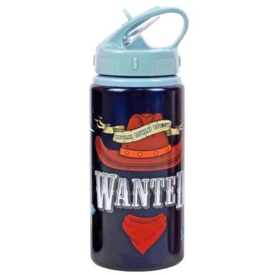 Παγούρι Αλουμινίου 500 ml με Καλαμάκι Wanted Must 000584533