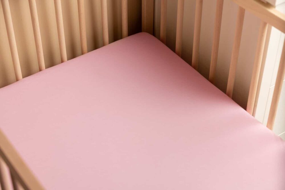 Σεντόνι με Λάστιχο 60x120x15cm Jersey Sensillo Deluxe Pink 22092 - Image 2