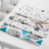 Πάνες Muslin 4τμχ 35x35cm Sensillo Blue 09925 - Image 2