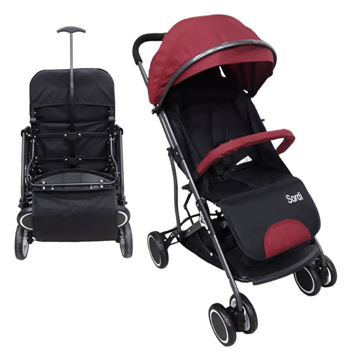 Καρότσι Βόλτας Καλοκαιρινό Sordi Beboulino Red 60006120003