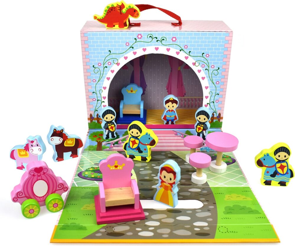 Κάστρο Πριγκίπισσας Ξύλινο Tooky Toys TY202