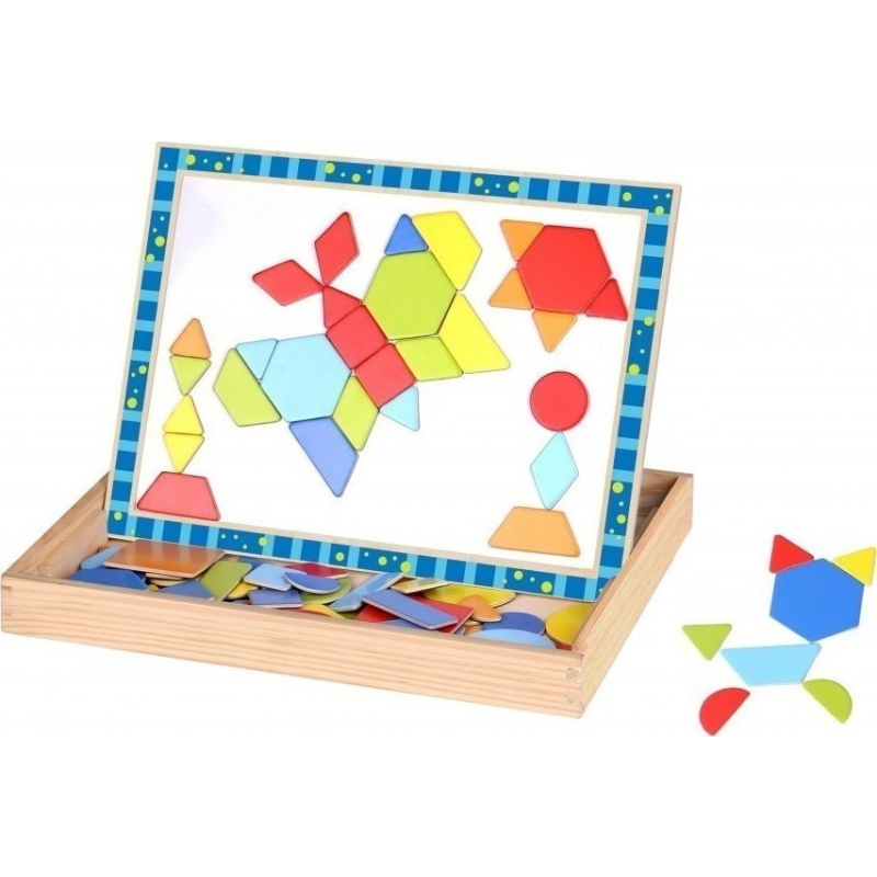 Πίνακας Μαγνητικός με Σχήματα Tooky Toys TKF027