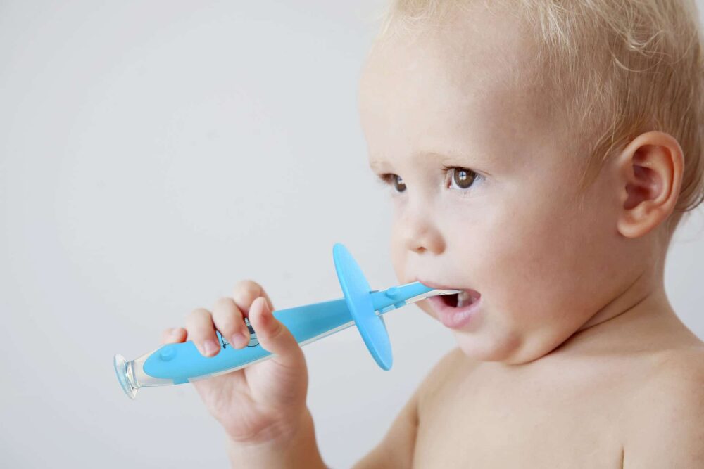 Οδοντόβουρτσα για +12 μηνών Babyono Mint BN552/01 - Image 2