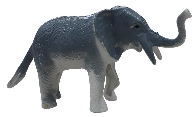 Ζωάκι Μινιατούρα 8x5cm Toys Wonderland Elephant Grey Animal 38002330021