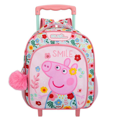 Σχολική Τσάντα Τρολεϊ Νηπίου Peppa Pig Smile Must 000482806