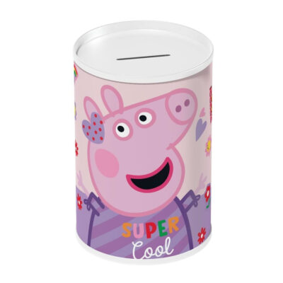 Κουμπαράς Μεταλλικός 10x15cm Peppa Pig Διακάκης 000482803