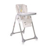 Καρεκλάκι Φαγητού Felicita Noble Grey Hippo PU Leather Lorelli 10100422320