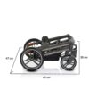 Καρότσι 2σε1 με ξεχωριστό Πορτ μπεμπέ Icon Cangaroo Grey 3800146235000 - Image 6