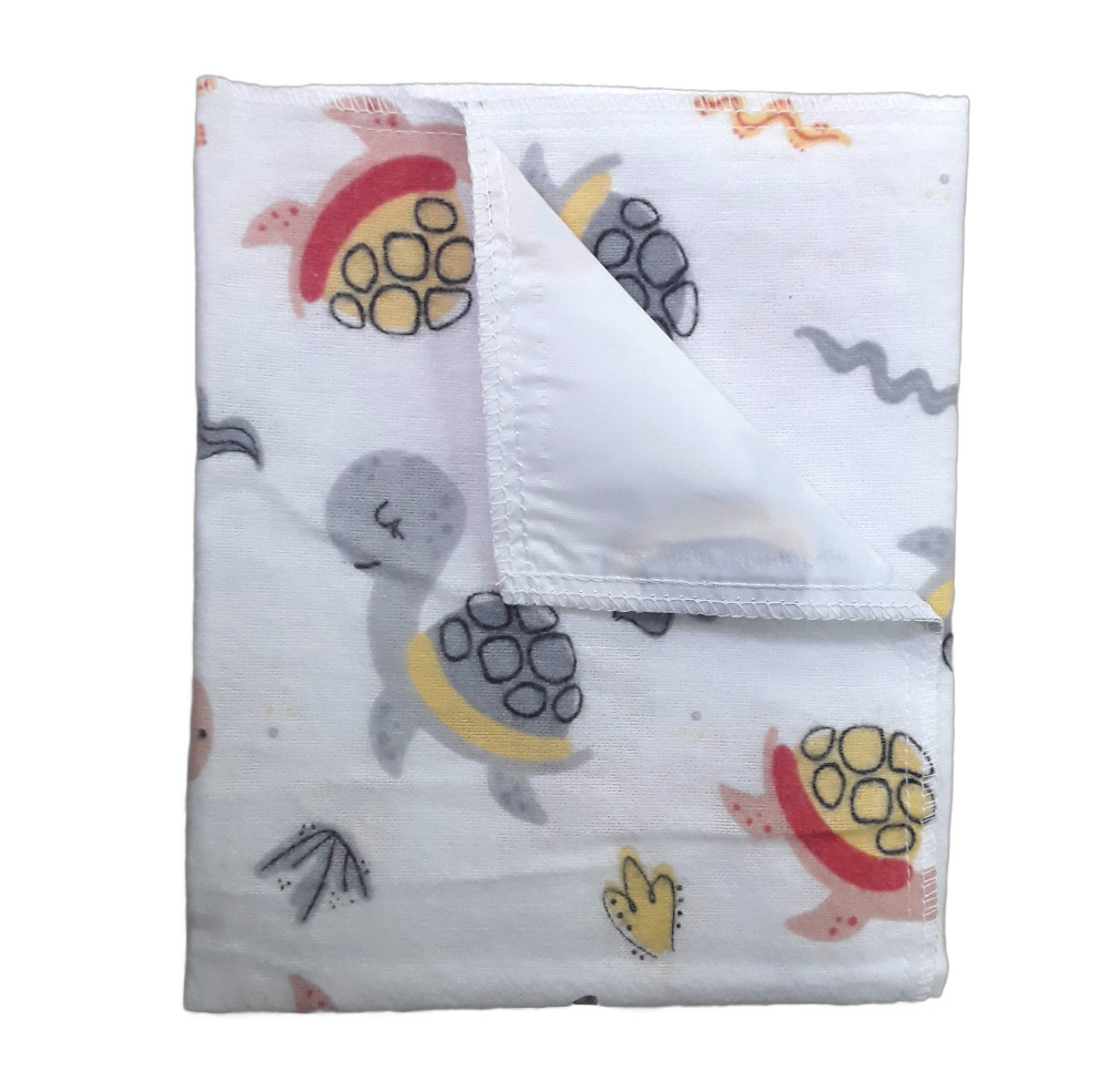 Σελτεδάκι Αδιάβροχο 50x60cm Sensillo Oilcloth Turtle 09999