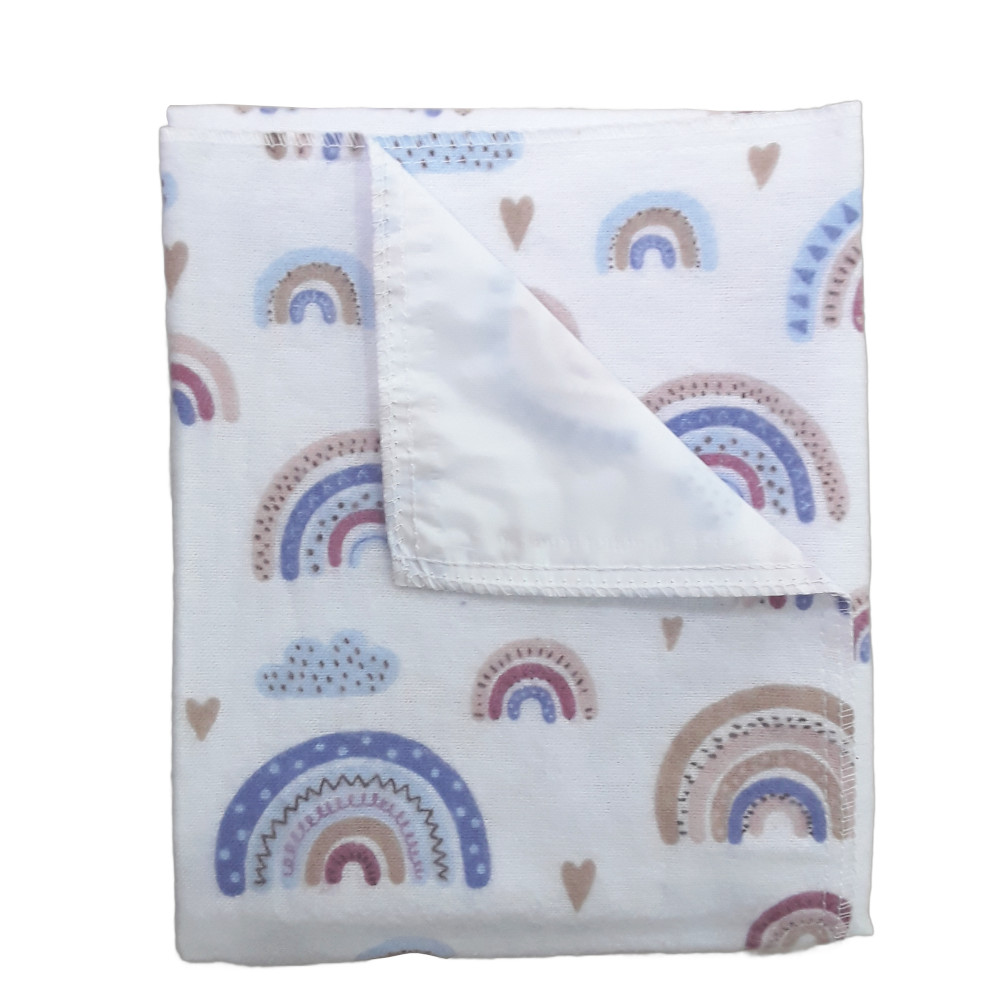 Σελτεδάκι Αδιάβροχο 50x60cm Sensillo Oilcloth Rainbow 09999