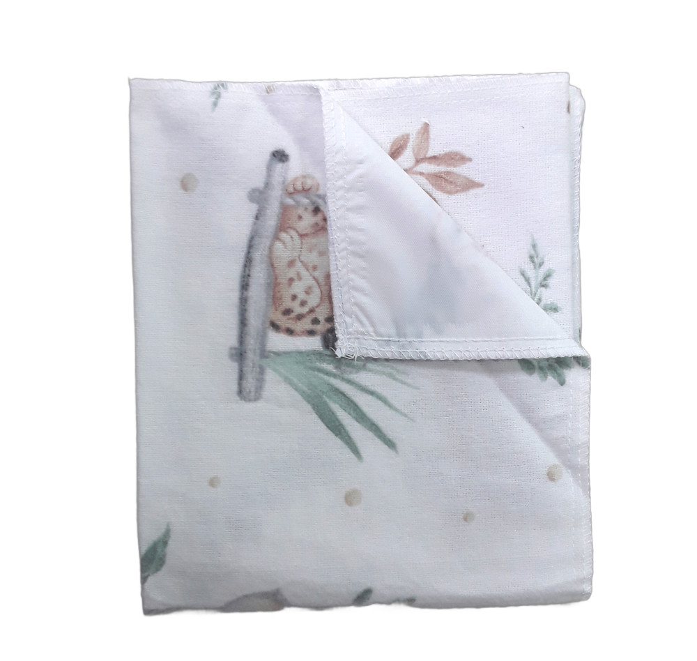 Σελτεδάκι Αδιάβροχο 50x60cm Sensillo Oilcloth Jungle Mint 09999