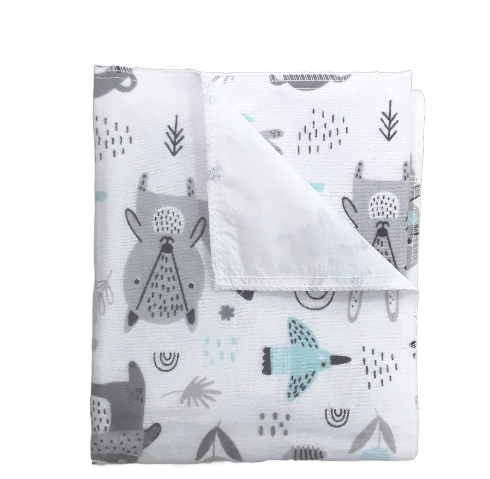 Σελτεδάκι Αδιάβροχο 50x60cm Sensillo Oilcloth Fox Mint 09999
