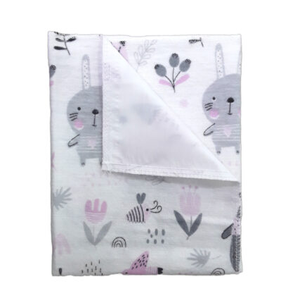 Σελτεδάκι Αδιάβροχο 50x60cm Sensillo Oilcloth Pink Fox 09999