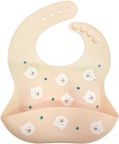 Σαλιάρα Σιλικόνης με Τσέπη Little Bear Somon 71107300012