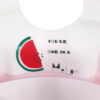 Σαλιάρα Σιλικόνης με Τσέπη Pink One Melon 71107330008 - Image 2
