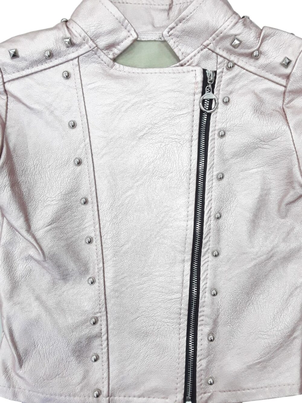 Jacket Δερματίνη Pink 8030017 - Image 2