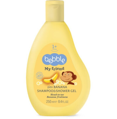 Σαμπουάν και Αφρόλουτρο 2σε1 250ml Banana Bebble 6790