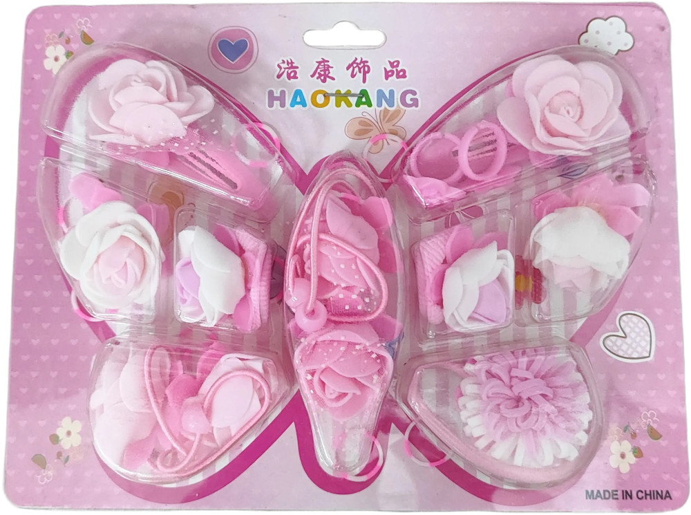 Σετ Κοκκαλάκια Butterfly White Pink 0810014