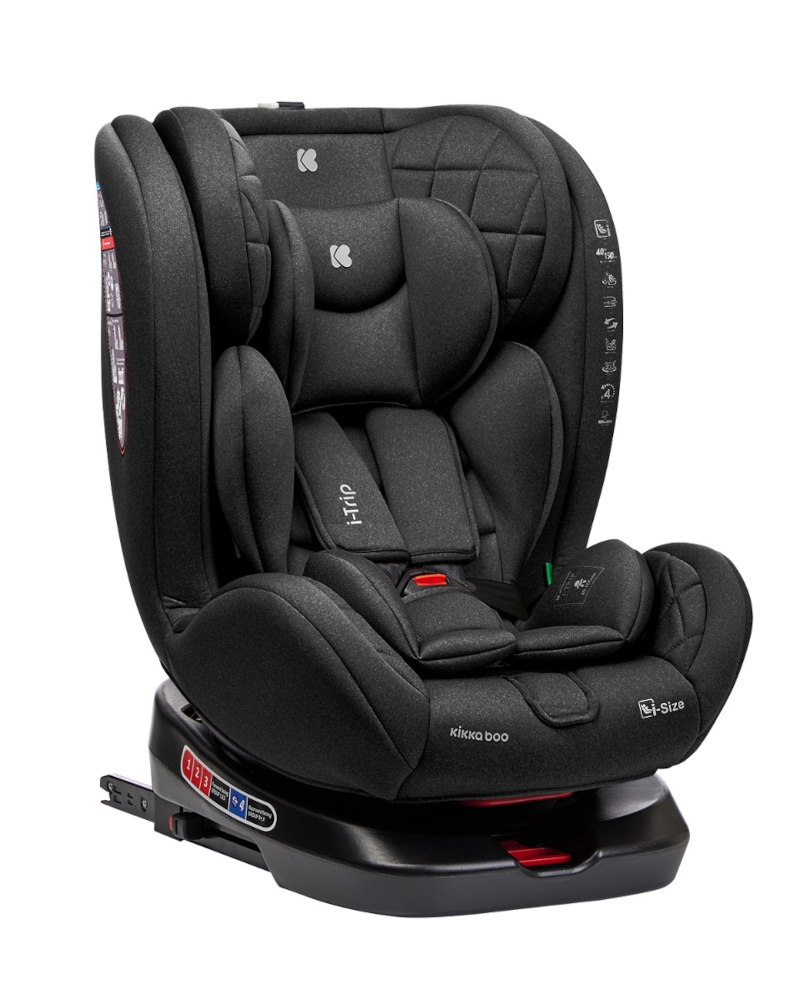 Κάθισμα Αυτοκινήτου 40-150cm i-size Isofix i-Trip Kikka boo Black 31002100038