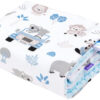 Παιδική Κουβέρτα 2 Όψεων 75x100cm Minky Blue Safari Turquoise 5904506803903