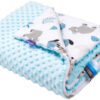 Παιδική Κουβέρτα 2 Όψεων 75x100cm Minky Blue Safari Turquoise 5904506803903 - Image 3