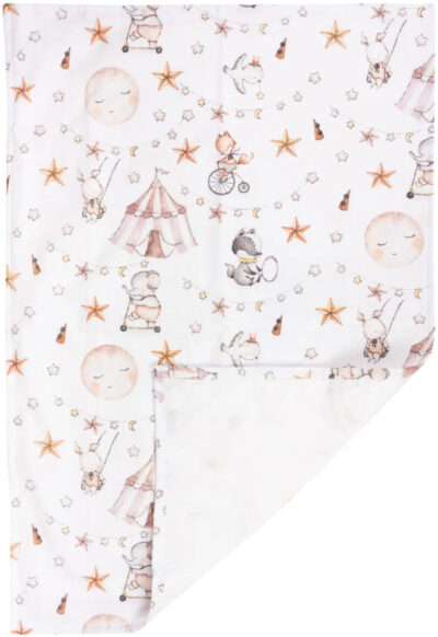 Σελτεδάκι - Πάνα Flannel με Μεμβράνη 75x50cm Candy Circus 5904506816033