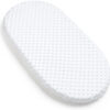 Σεντόνι Βαμβακερό με Λάστιχο 80x40cm Minky White 5904506812677