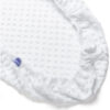 Σεντόνι Βαμβακερό με Λάστιχο 80x40cm Minky White 5904506812677 - Image 3